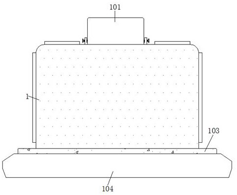 Leak-proof and shock-absorbing aluminum alloy truck fuel tank