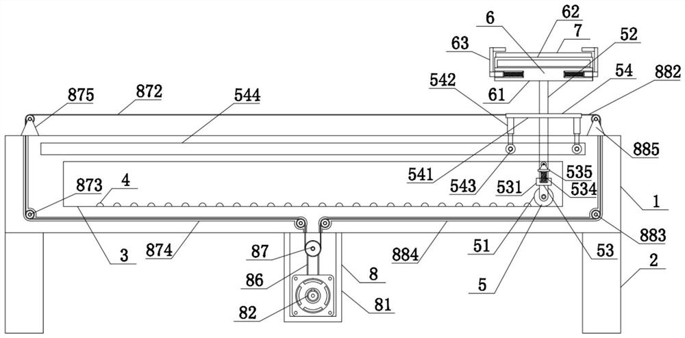 An automatic vibrating equipment for concrete in a building corner plate composite mold