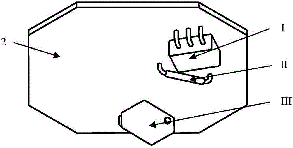 Position state detection device for satellite-bone R-type waveguide switch