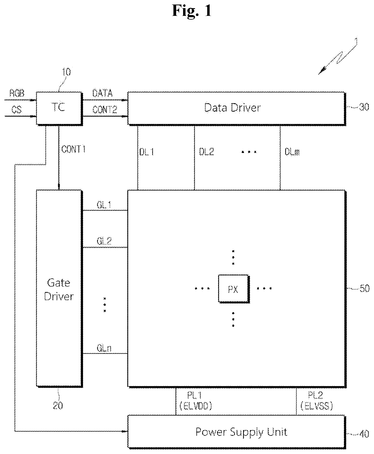 Display device and compensation method