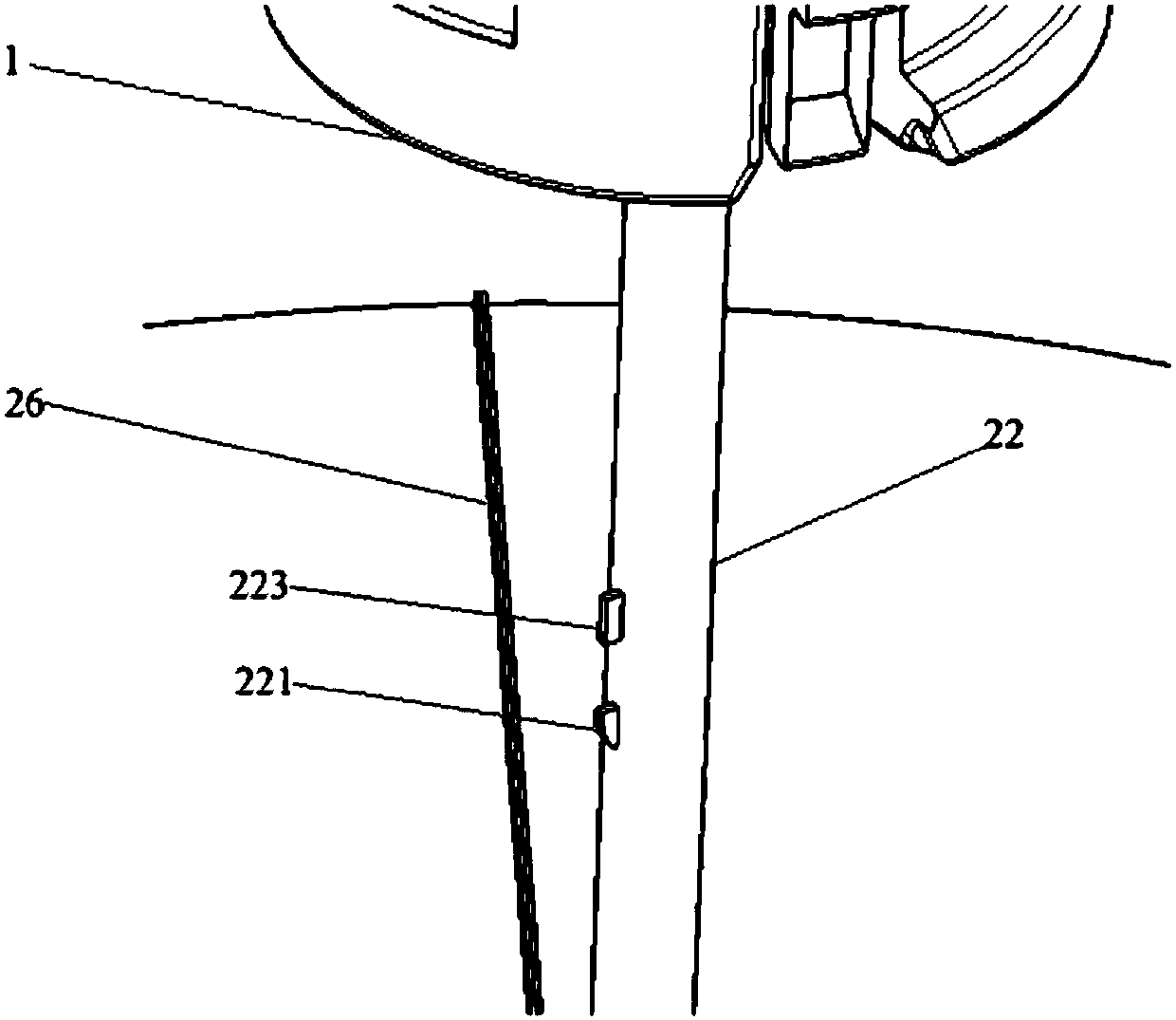 Filler cap structure for vehicles