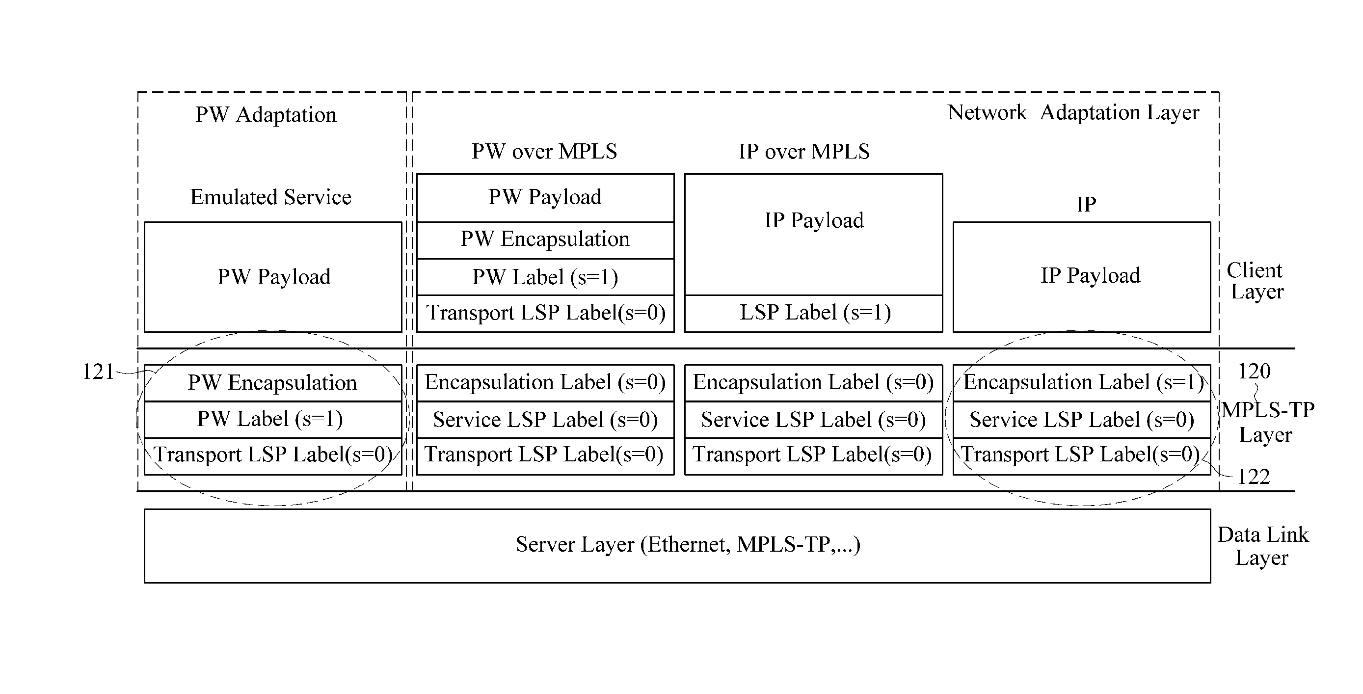 Apparatus and method for processing packet in mpls-tp network