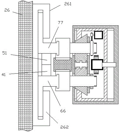 Noise reduction type installation assembly provided with guide sliding groove and used for LED display device