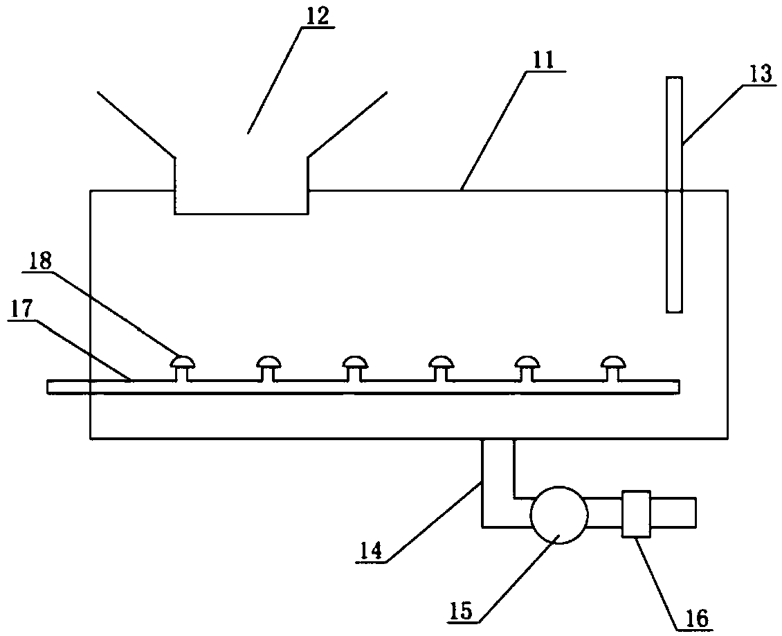 Soybean soaking and washing assembly line