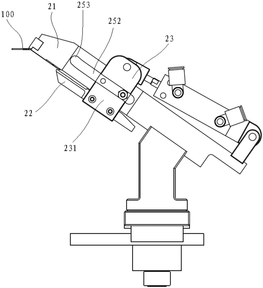 PIN bent plugging and taking device