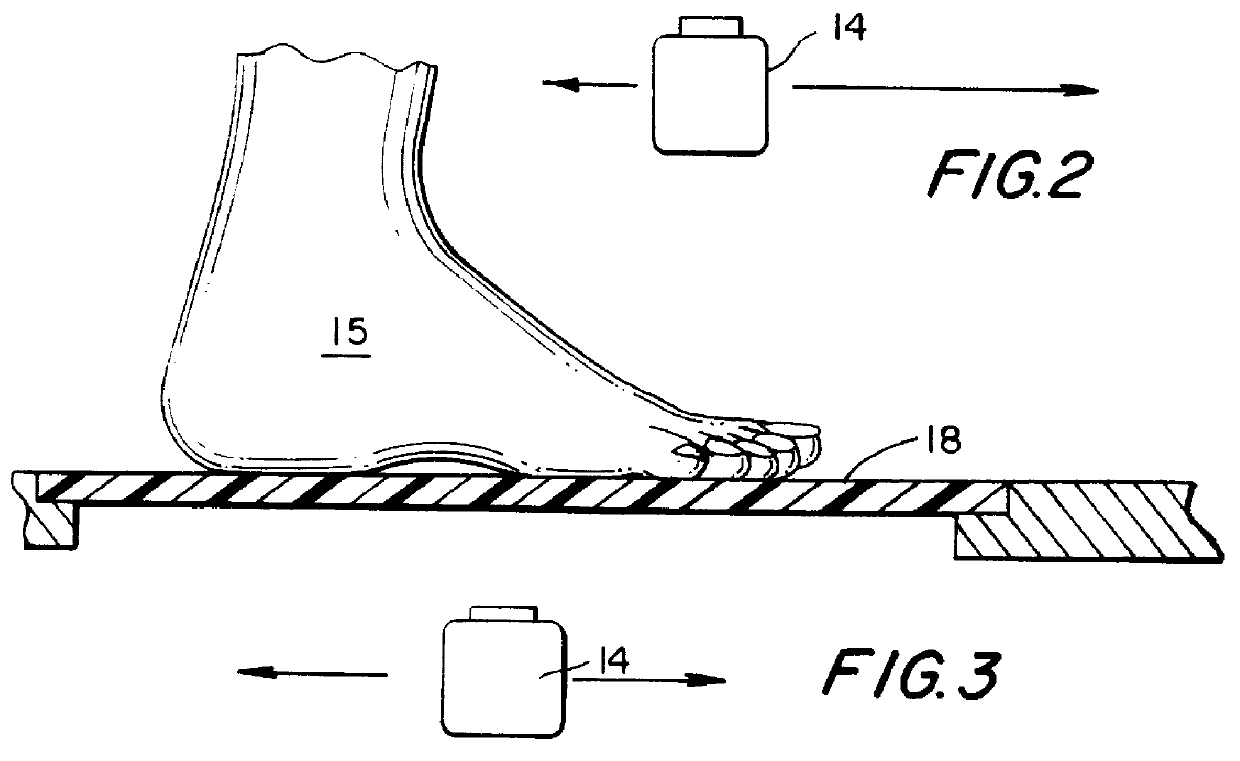 Foot support and method (CIP version)