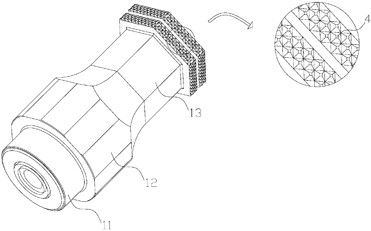 Polygonal multi-welding-surface ultrasonic metal tool head