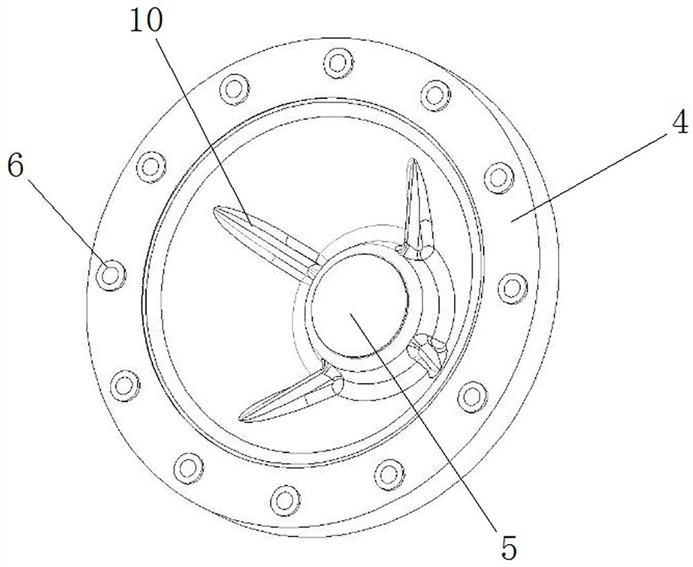 Partition plate for high-voltage switchgear