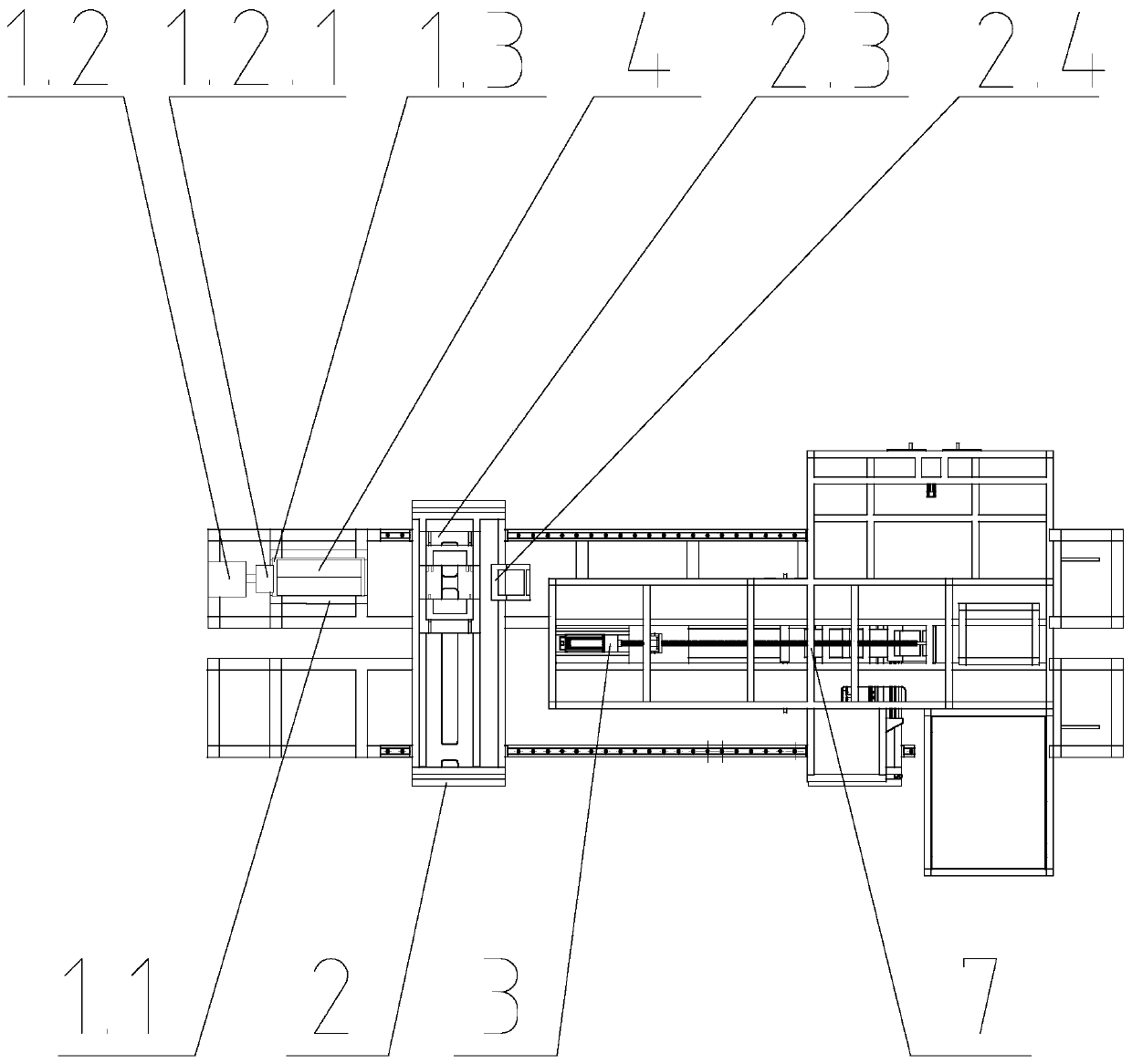 Automatic boxing device for film reel