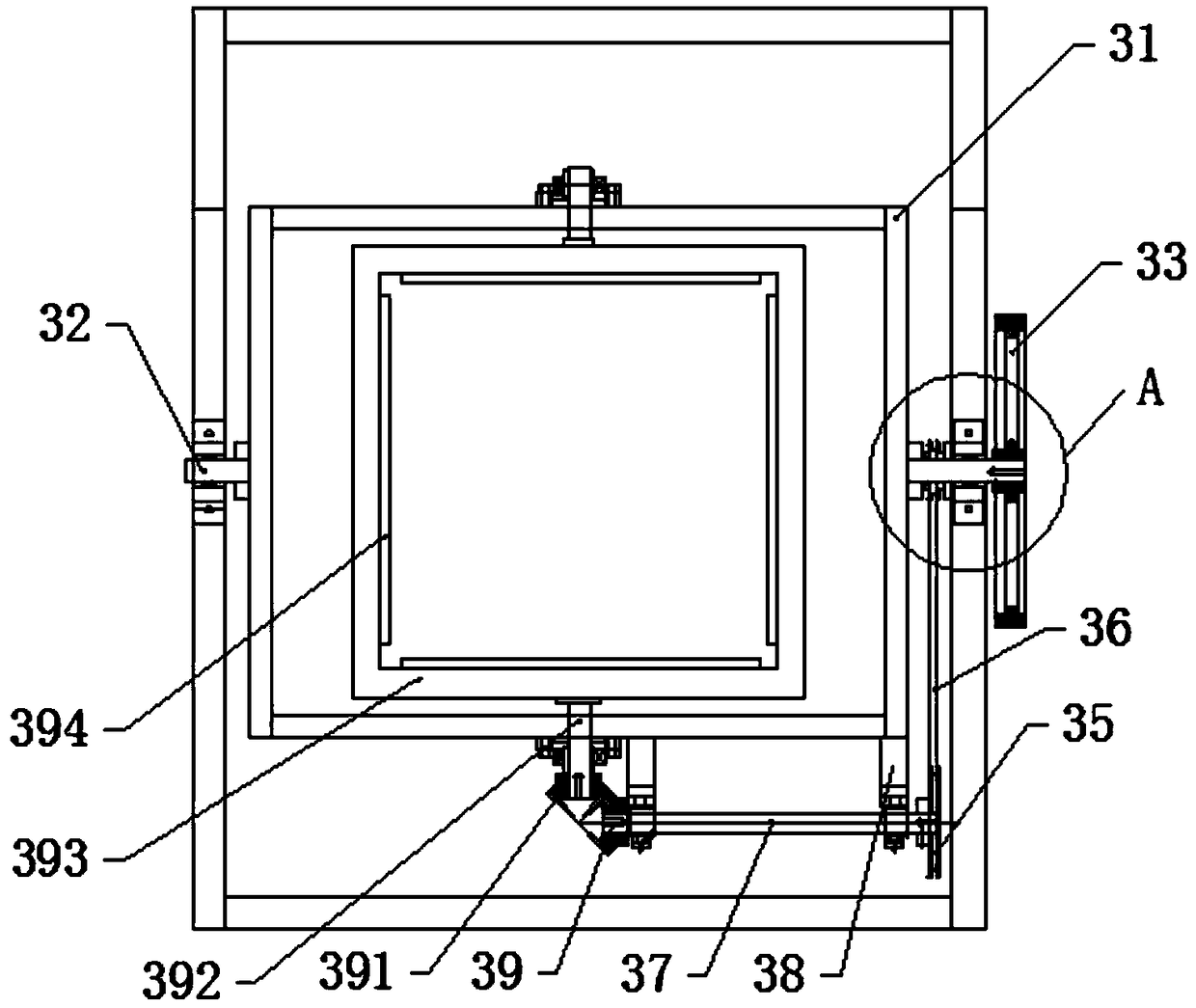 Automatic slurry shaking machine and method for manufacturing artwork by adopting automatic slurry shaking machine