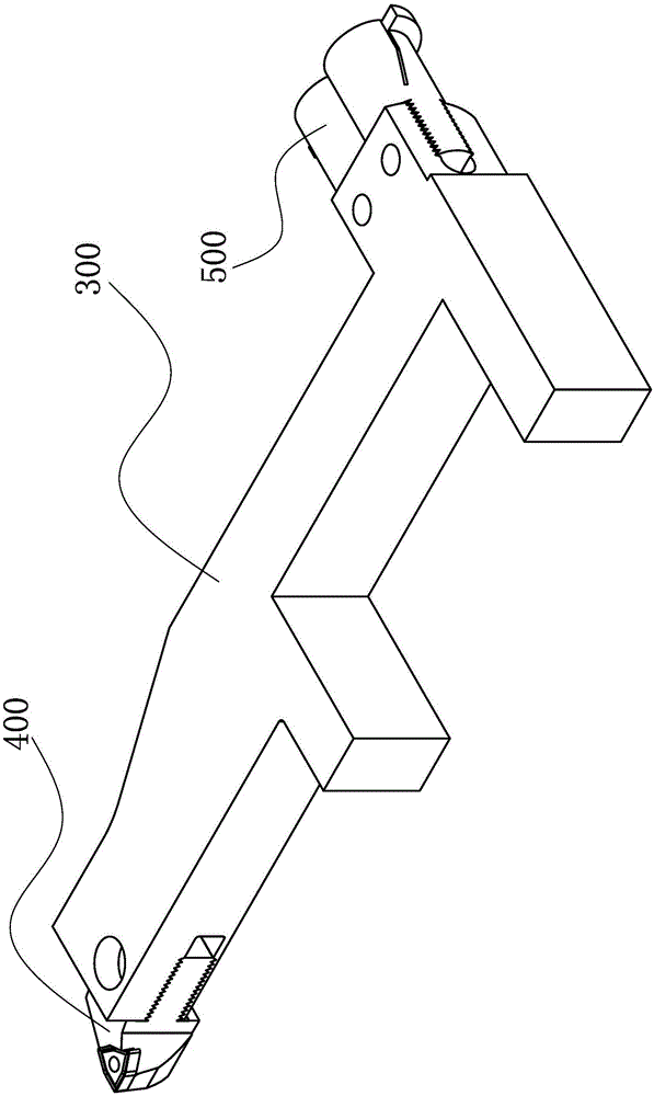 Cutter bar device of multi-functional digital controlled lathe