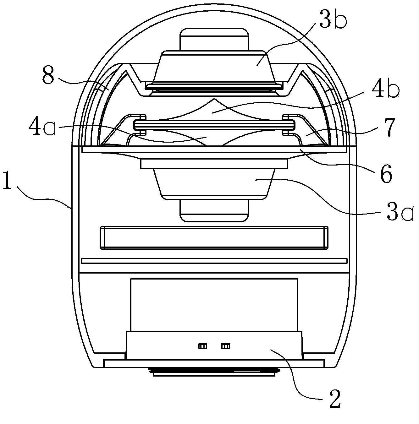 Multiple-360-degree-sound-production resonance portable sound system