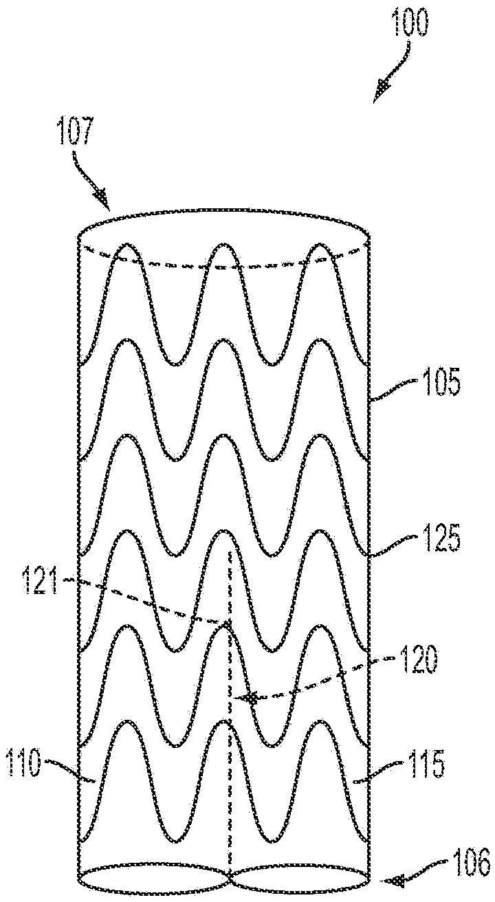 Debranching stent graft limb and methods for use
