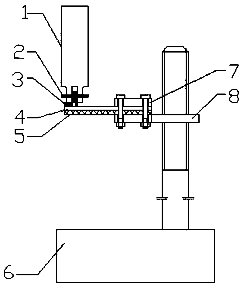 Assessment and test method and device for I-type interlaminar fracture toughness GIC of fiber-metal laminates (FMLs)