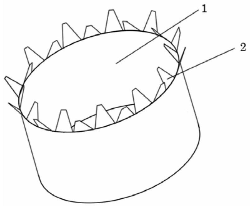 A multi-stage ladder-tooth type mixer for integrated afterburner