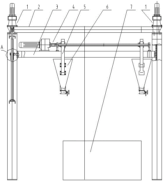 Full-automatic reciprocating sand sample preparing instrument