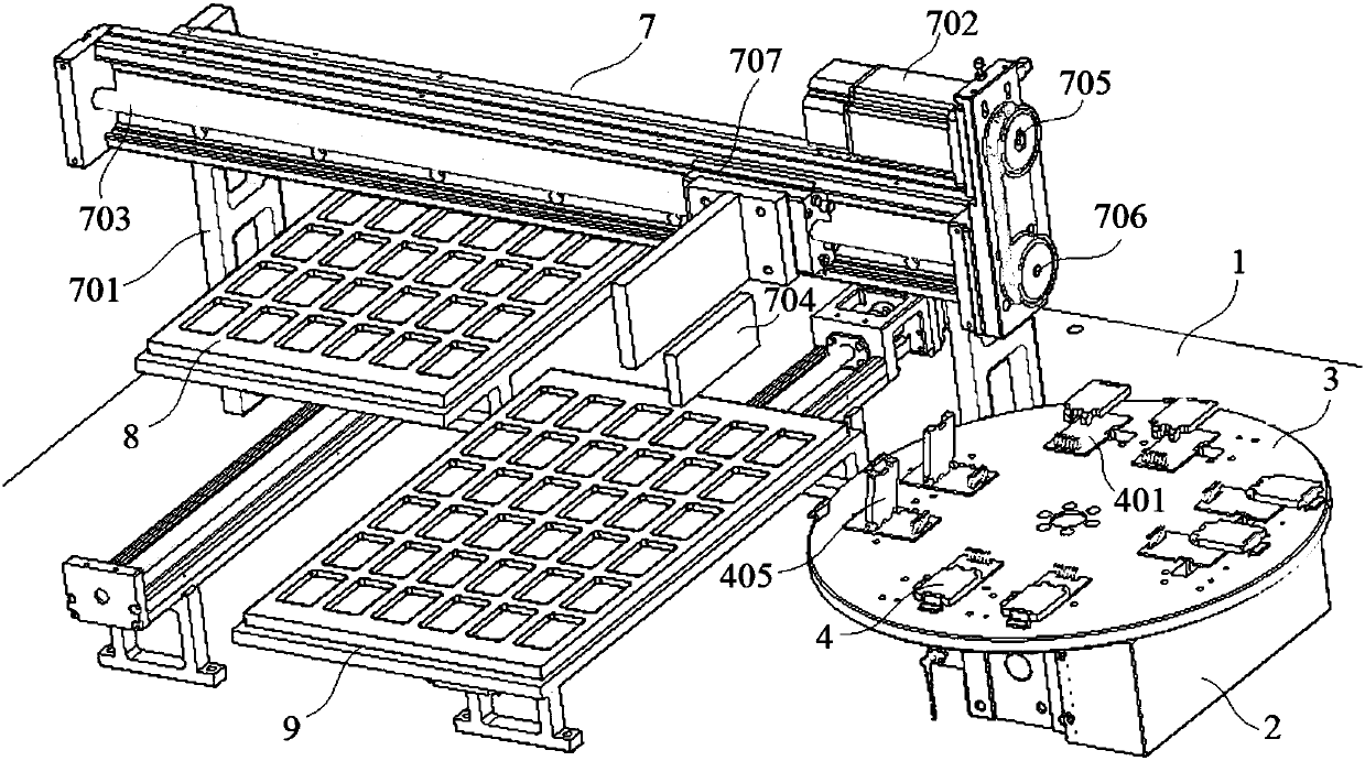 Testing and packaging integrated machine