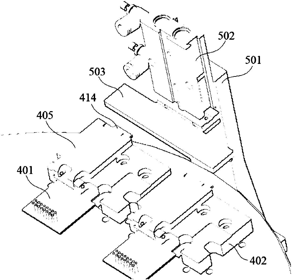 Testing and packaging integrated machine