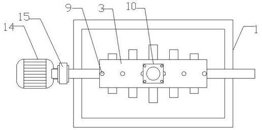 Steam turbine blade scaling cleaning device