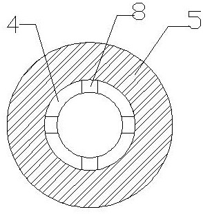 Steam turbine blade scaling cleaning device