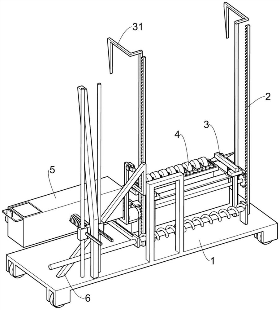 Dehairing machine capable of reserving position of wire box