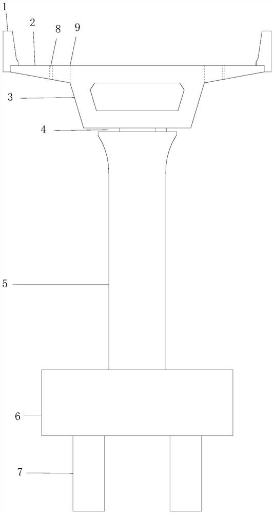 Up ramp dismantling system and construction method