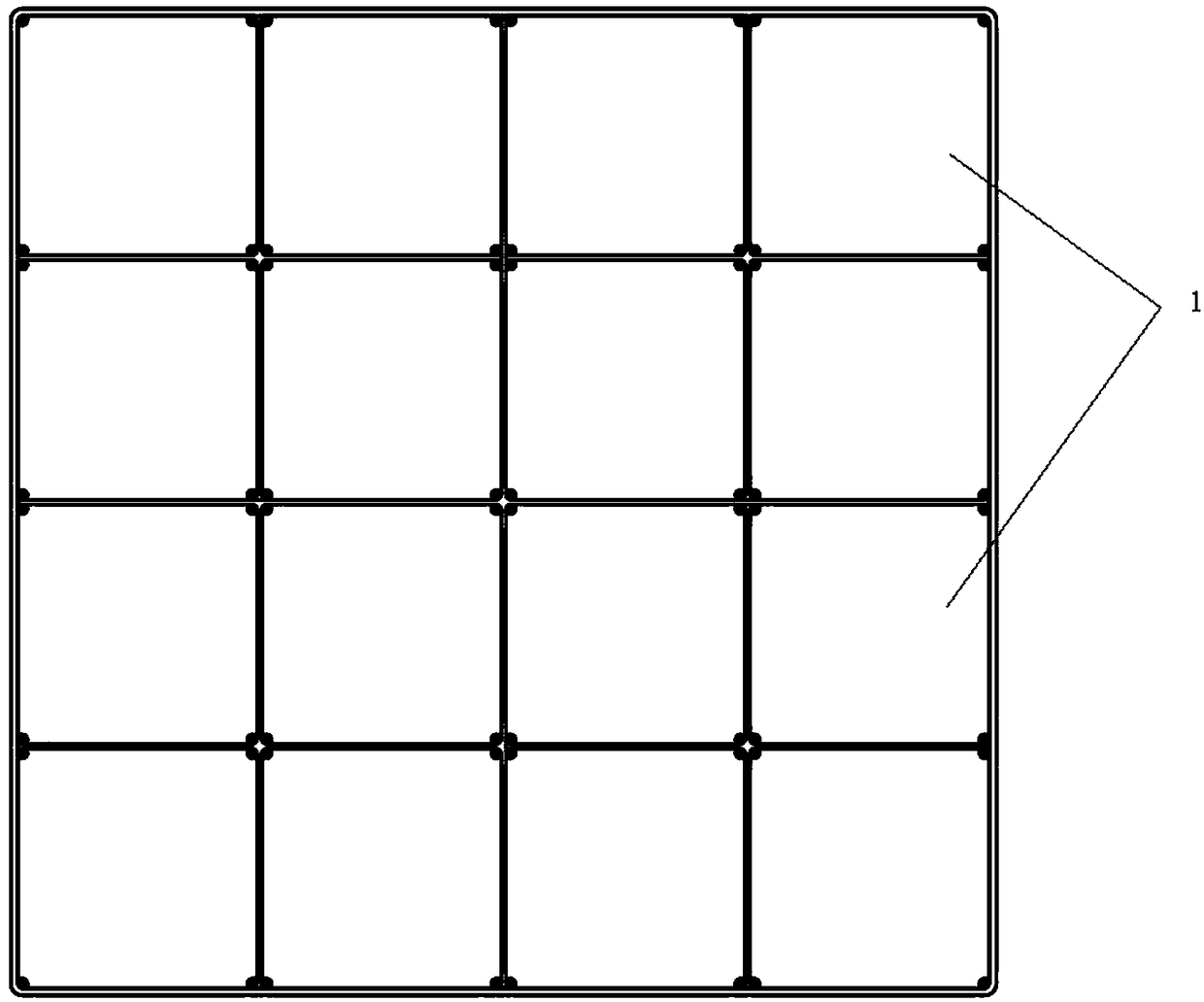 X-band active array sub-array structure