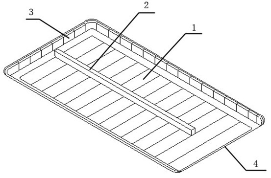 Method for inhibiting voltage swing of aluminum reduction cell and baffle wall-carrying cathode of aluminum reduction cell