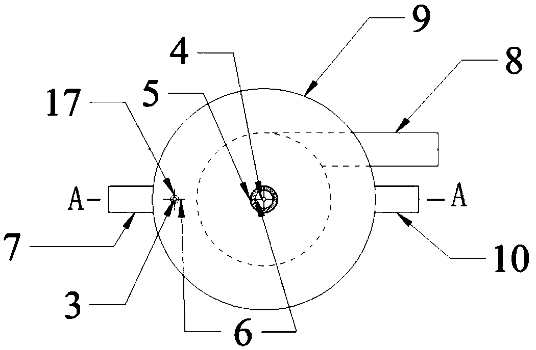 Static rotational flow emulsion-breaking device and application thereof