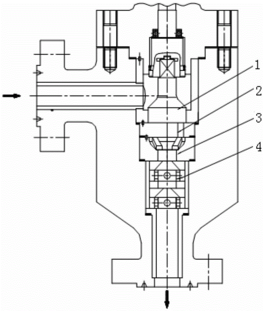 Anti-scouring control valve