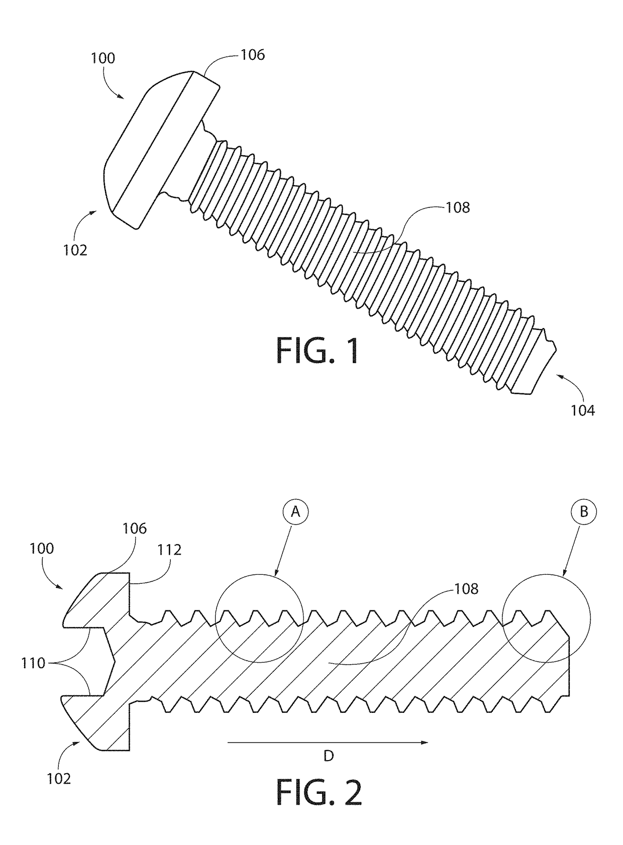 Threaded fastener