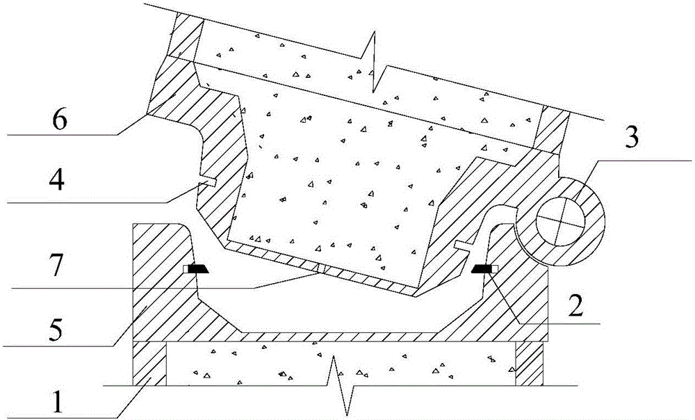 Method for automatically constructing support of confined concrete arch center for underground tunnel