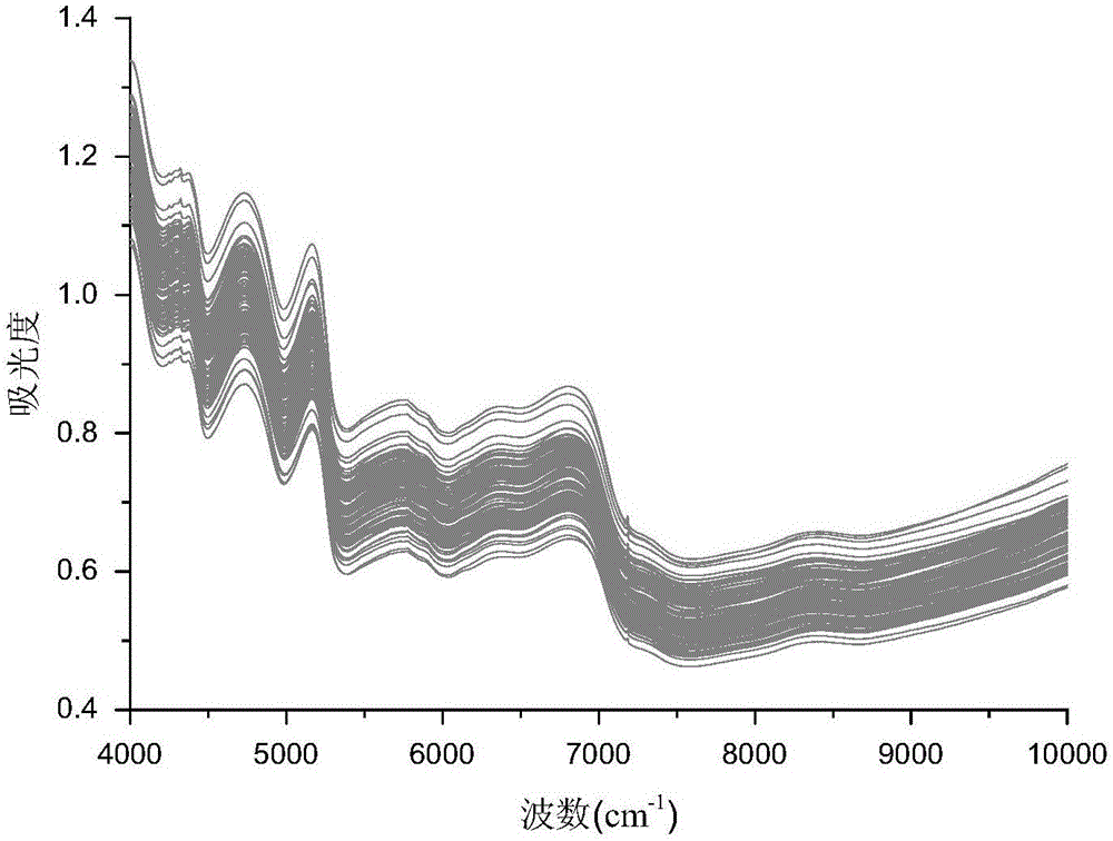 Quick detection method for Wangbi preparation dry intermediate multiple indexes