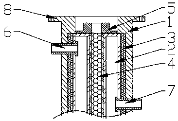 Condensation solar water heater