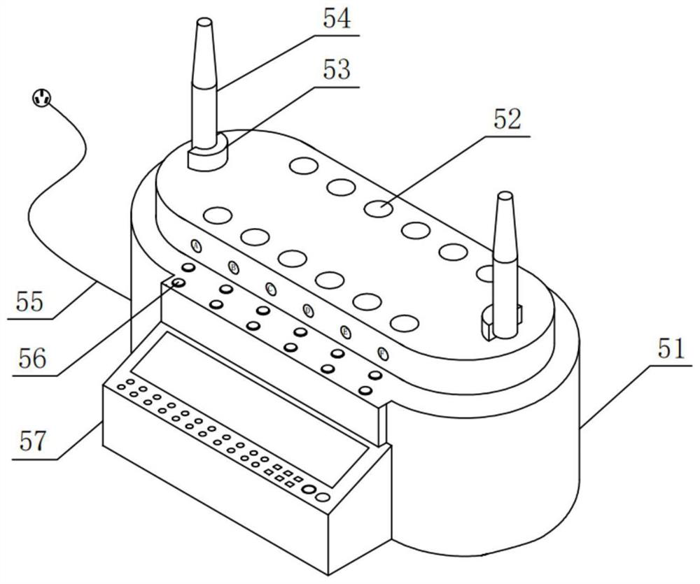 A cell suspension dispensing device