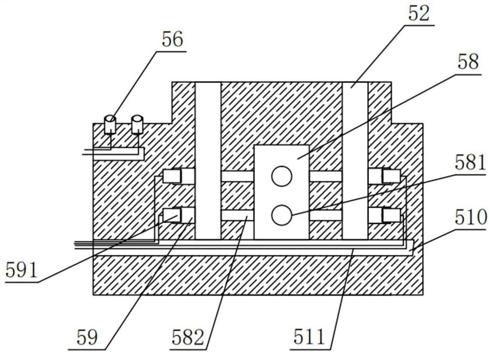 A cell suspension dispensing device