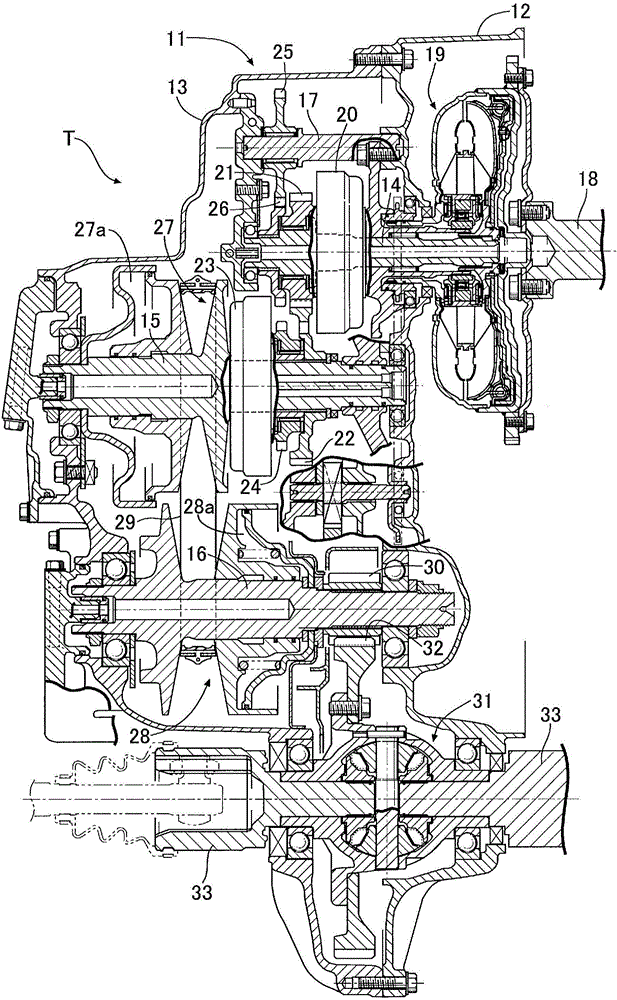 Hydraulic circuit for transmission