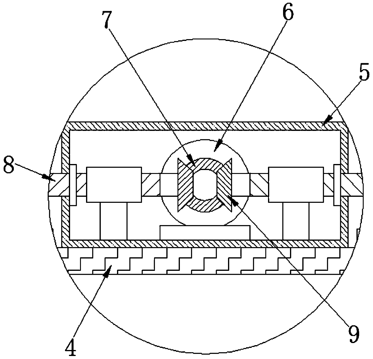 Multifunctional dry material shed for preparing dry materials based on biological power generation smoke afterheat