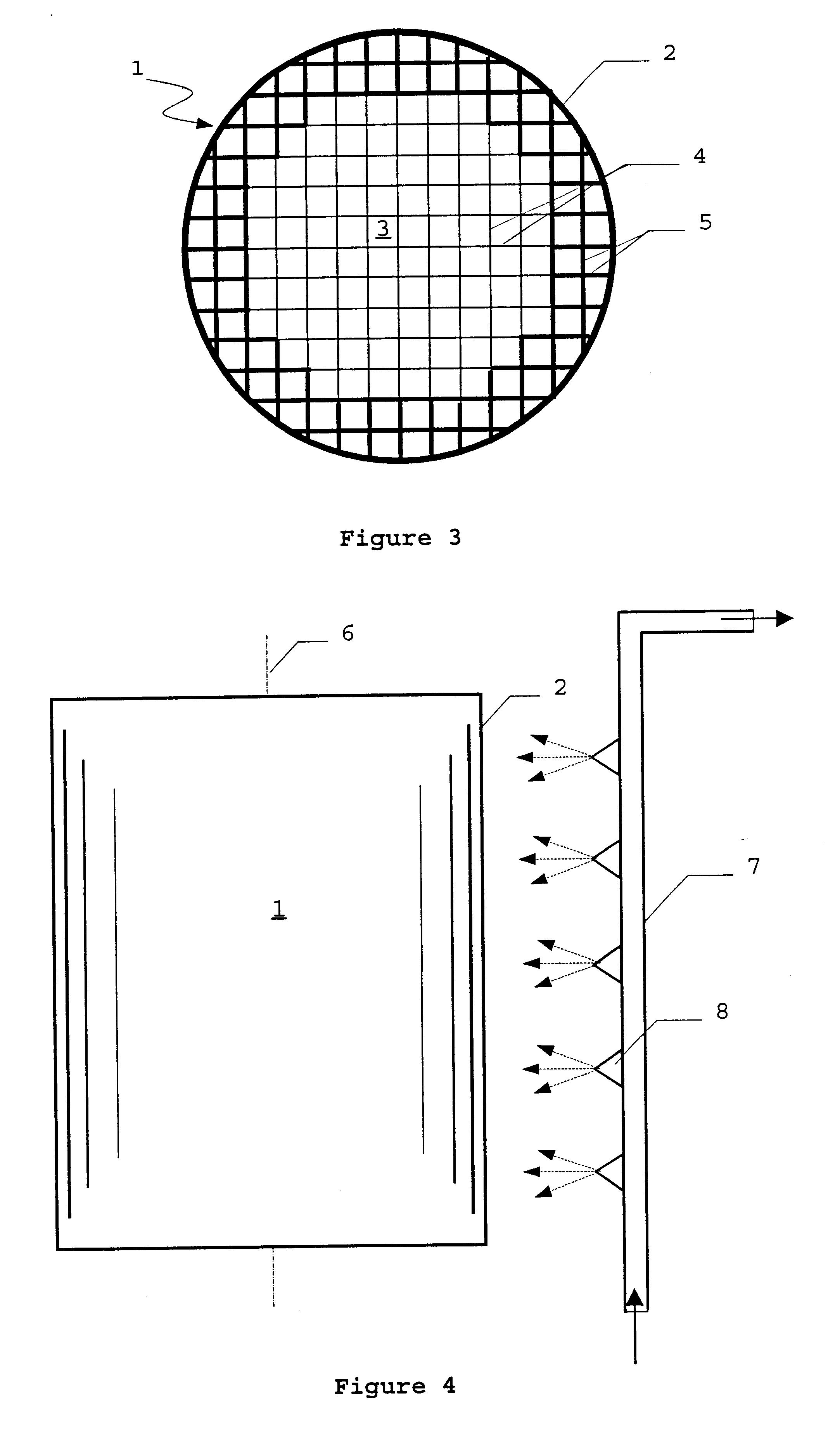 Process for coating a ceramic honeycomb body