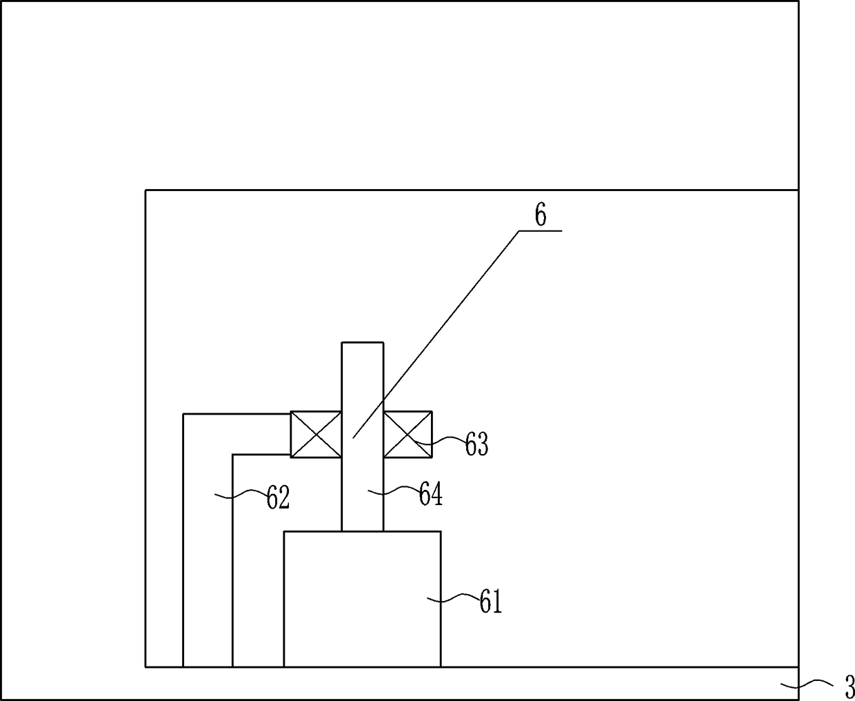 Waste lighting lamp crushing device for tunnel construction