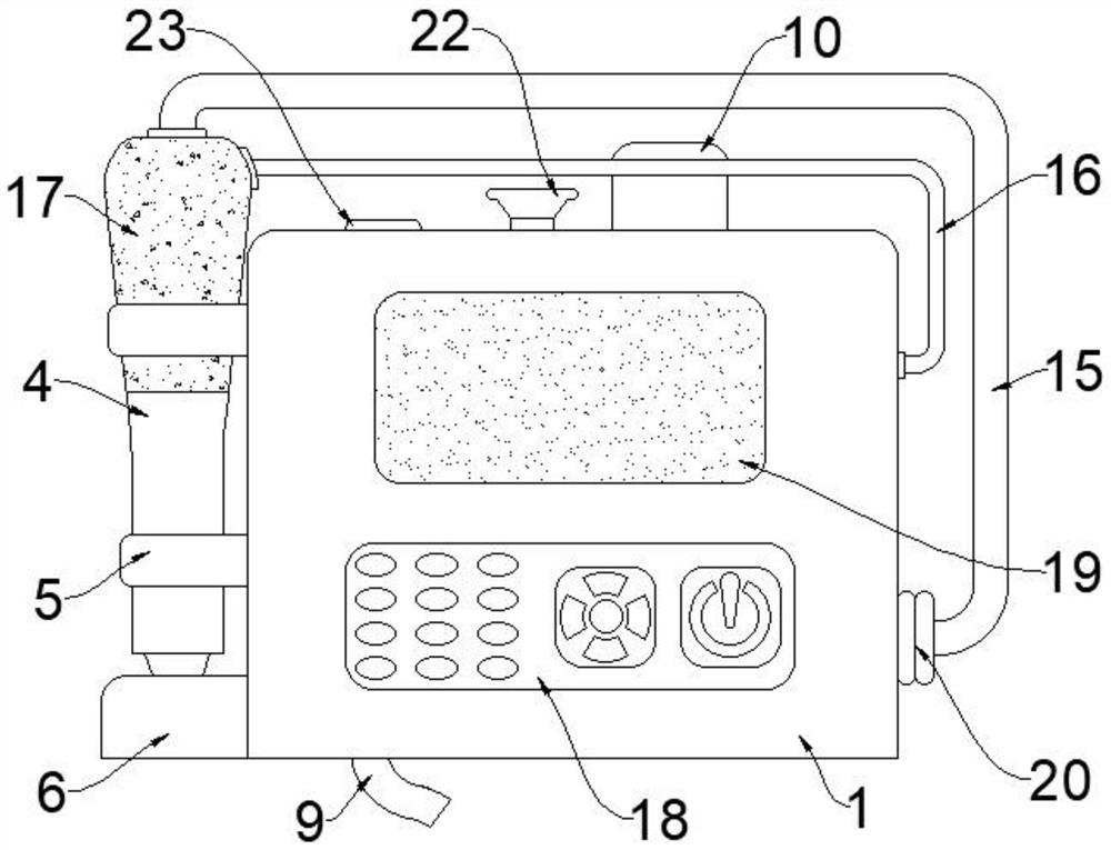 Conveying control device of 3D printing pen and 3D printing pen