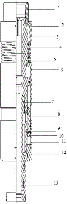 Hollow adjustable polymer blending device