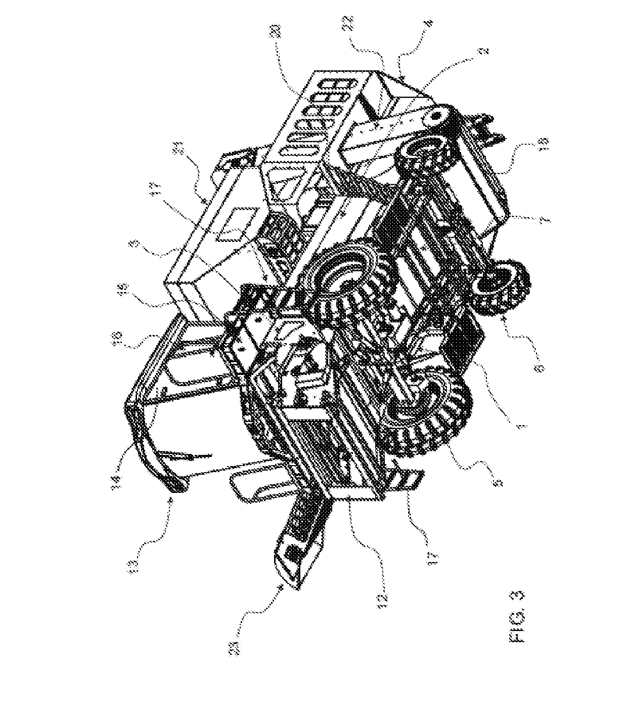 Agricultural motor vehicle