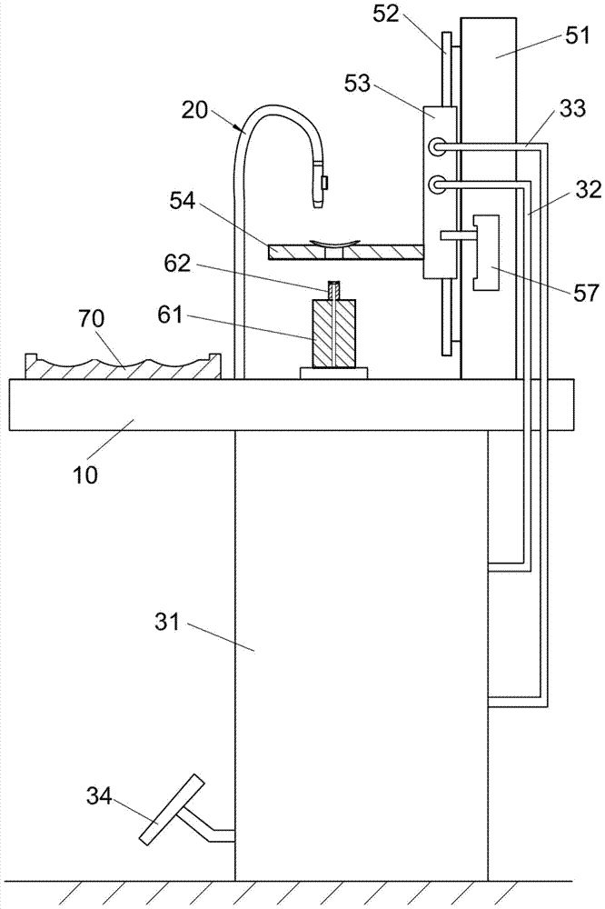 A kind of ink coating method using lens edge ink coating equipment