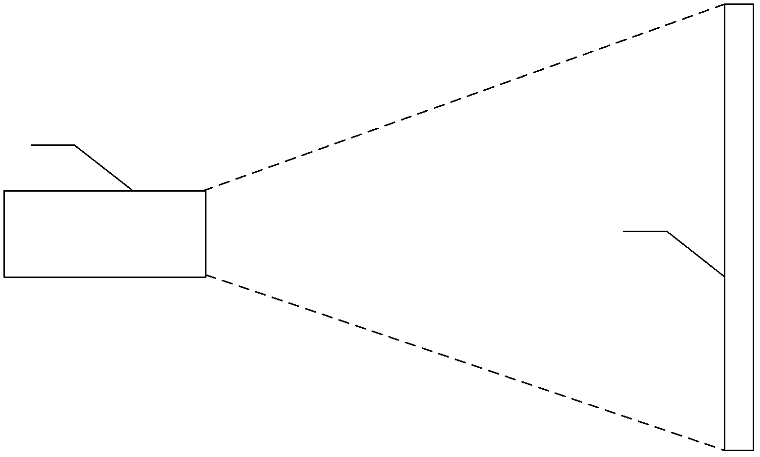 Non-contact football shoot training device based on interactive projection system and method for acquiring football shooting success rate