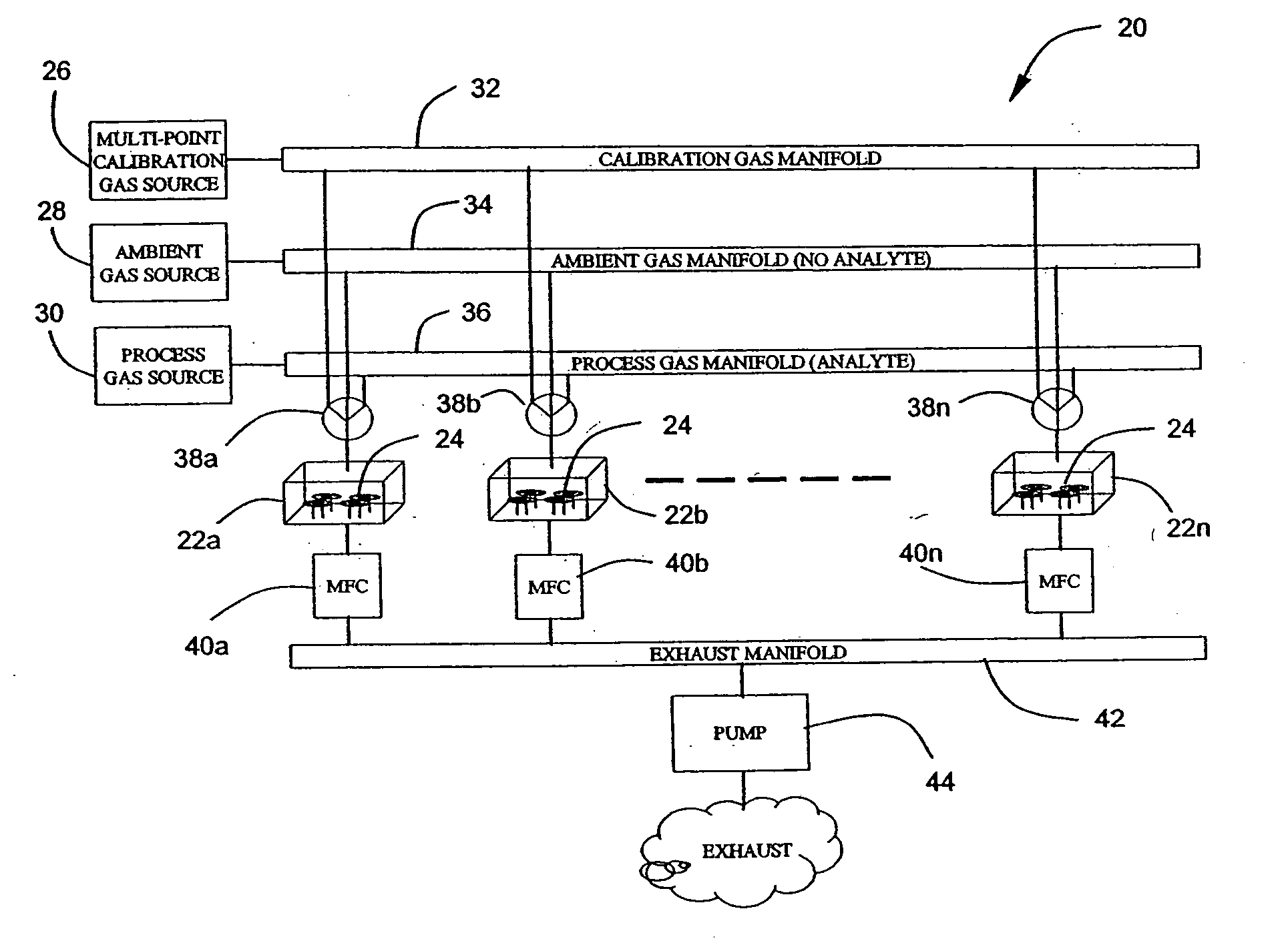 Analyte quantitation using semiconducting metal oxide gas sensors