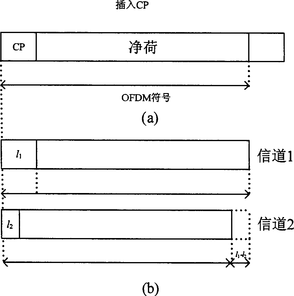 Reconstructional OFDM system and its operation method for transmitting and receiving