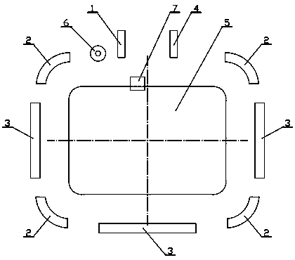 A kind of equipment and method for one-time forming bamboo frame by using bamboo strips