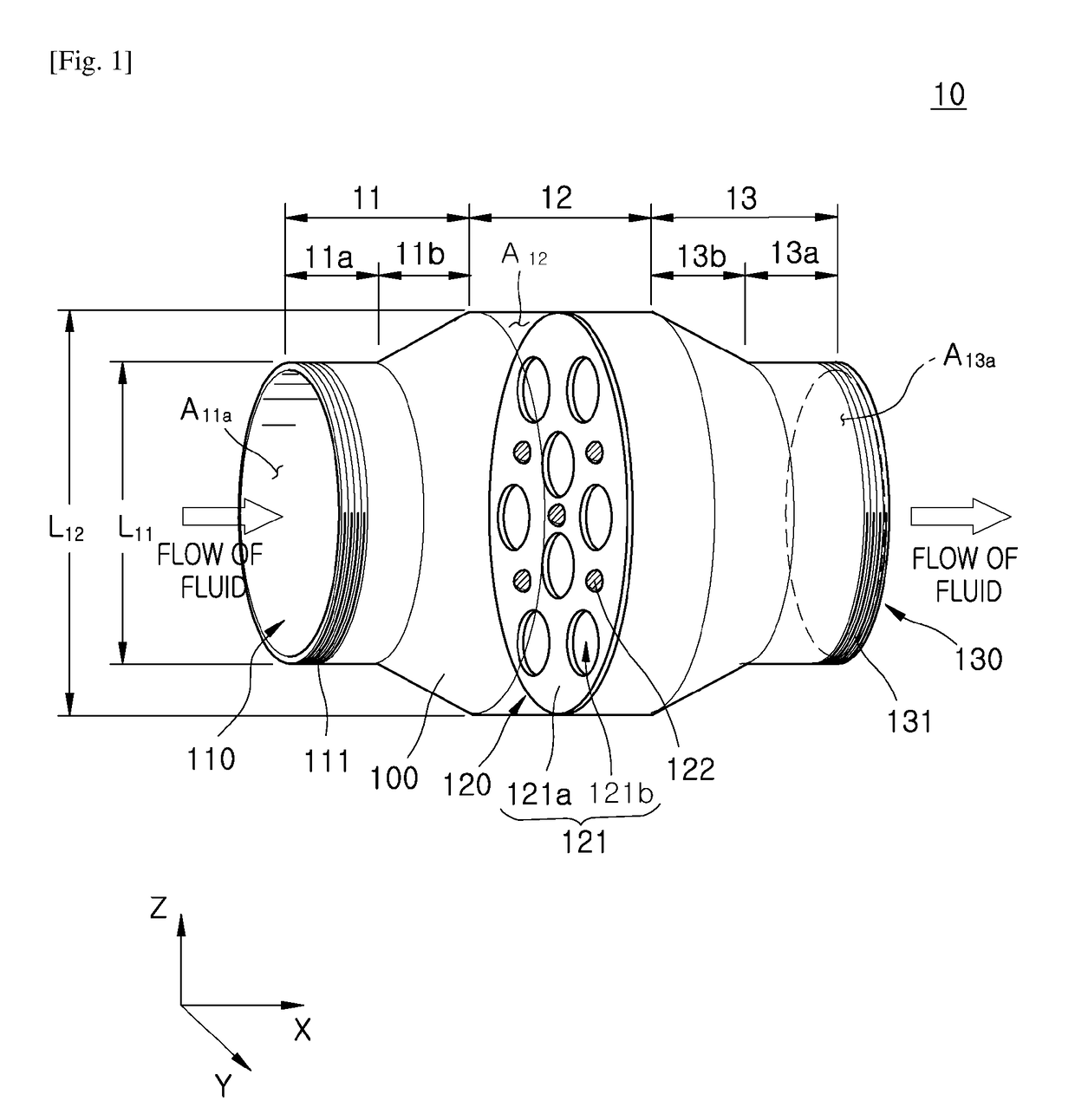 Tubular fluid purification apparatus