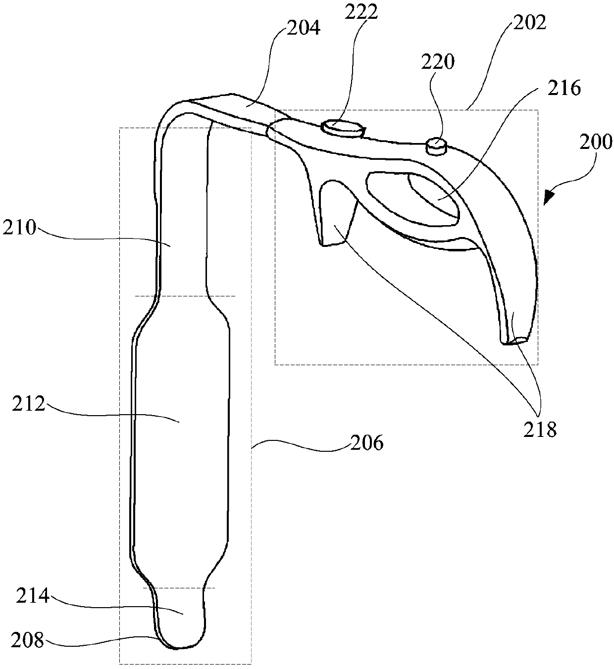 Lumbar bypass minimally-invasive revealing assistant component